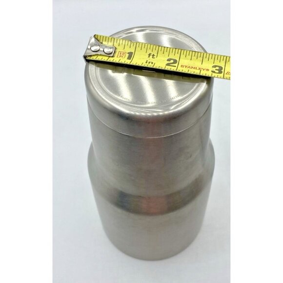YETI Insulated Tumbler Lid Push In 32 Oz Quart Silver Stainless Steel Travel Cup - Picture 14 of 15